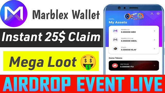 CryptoExngIndia's tweet photo. Join the #MarblexWallet Mega #Airdrop #Giveaway Now!

❇️ Follow Steps HERE: "https://t.co/Lk2g6xekbZ"

🔚 Airdrop End Date: June 3rd, 2022
🆓 Distribution: After End of this Event

#FreeAirdropCrypto #Marblex #A3StillAlive #MbxWallet #A3Game #MarblexWalletAirdrop #MarblexAirdrop https://t.co/380ypciZnX