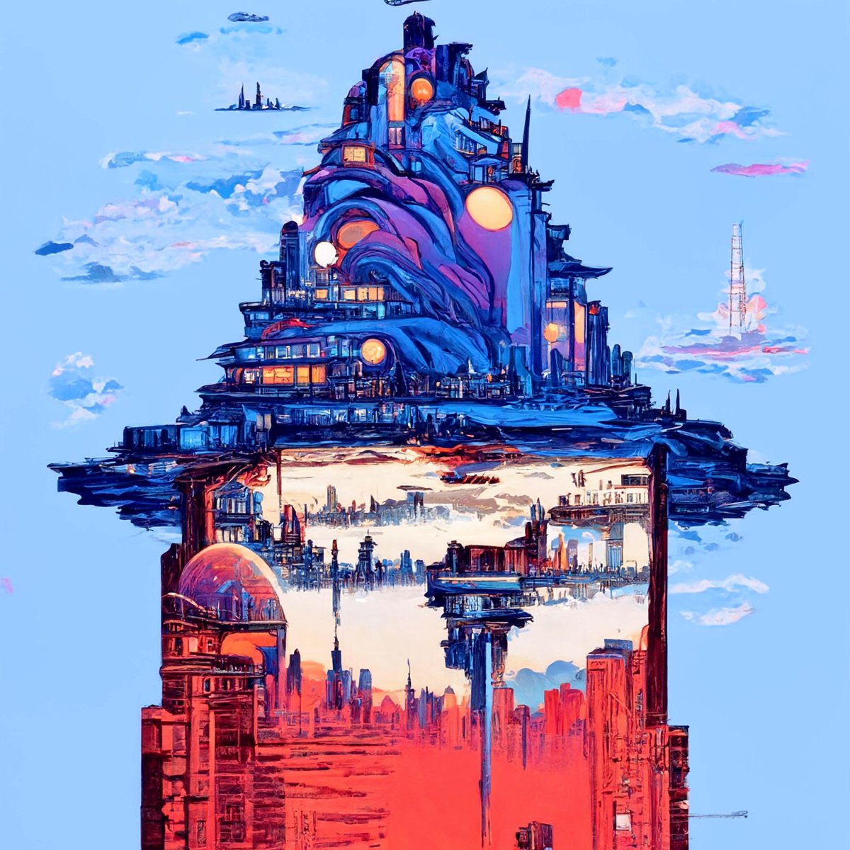 shawnloong's tweet photo. Okay hear me out guys, what if @aimoonbirds actually built metaverses out of these? I'd definitely explore'em! #AIMoonbirds https://t.co/4Z60FCjfrc