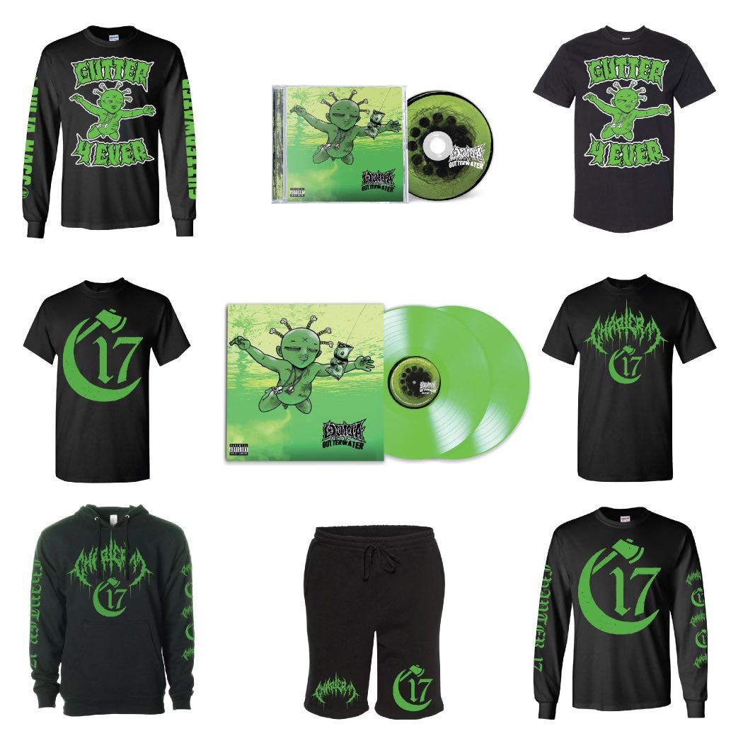 ouijv's tweet photo. 4 YEARS OF GUTTERWATER!!! 🤮 

GUTTER 4EVER GEAR NOW LIVE AT https://t.co/IlO2LsIv8X

RETWEET TO WIN YOUR CHOICE FROM THE COLLECTION! MUST COMMMENT “GUTTERGANG” TO QUALIFY 🤮 https://t.co/jMZto0aofx