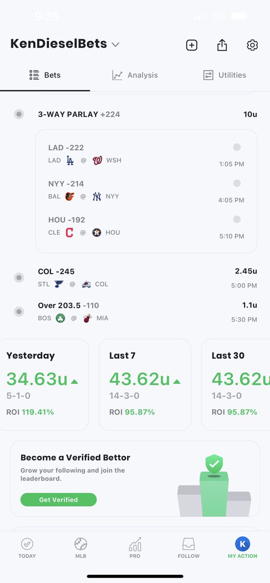 kendiesel312's tweet photo. @BookitWithTrent I’m rolling with the LA PARLAY and NY PARLAY. Mets need redemption on this one. Side note, hadn’t best betting day in history yesterday! https://t.co/7KIDYJxGDx