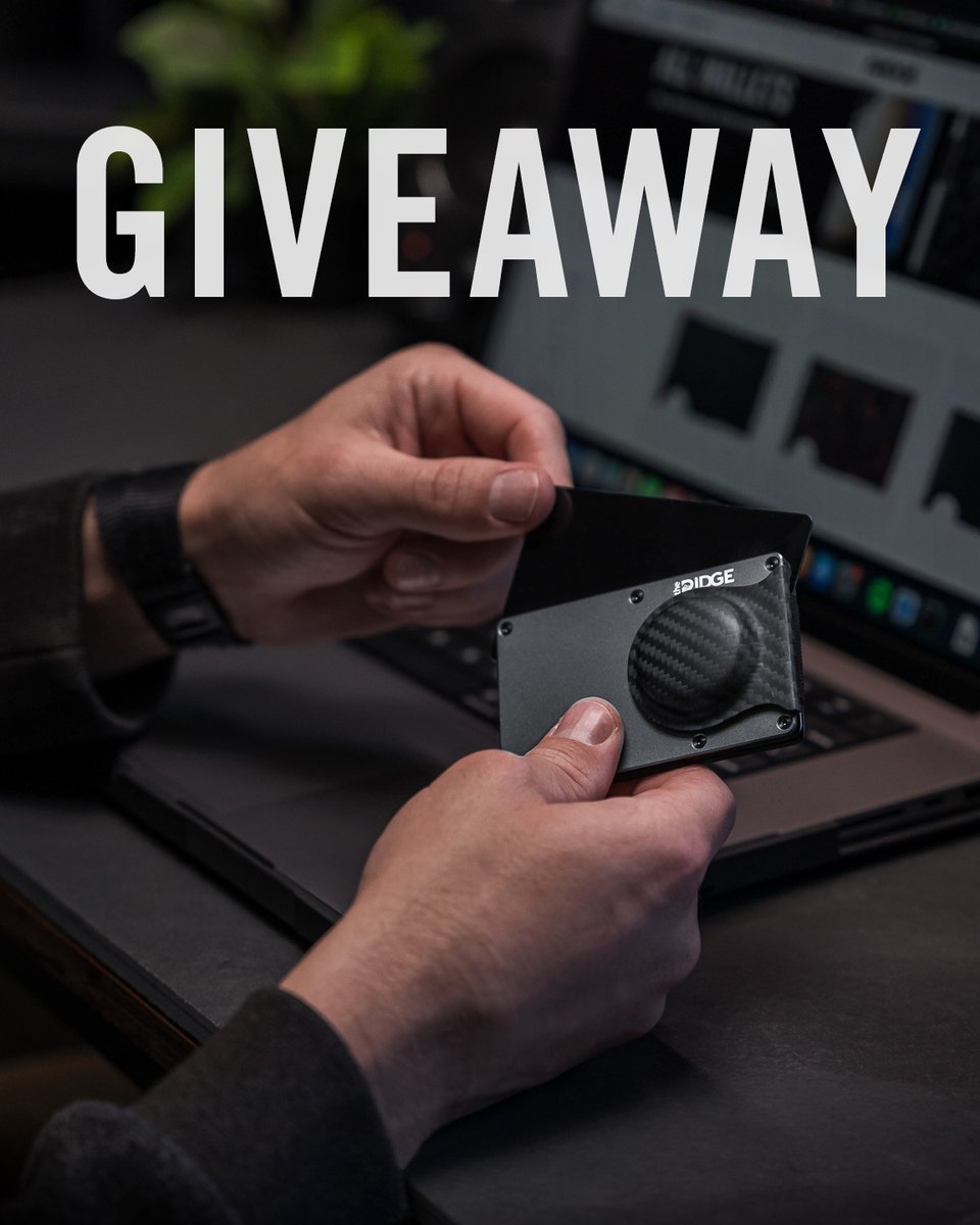 Ridge Wallet & Carbon Case #Giveaway Never lose your wallet again! We’re giving one lucky follower a Carbon Case & Ridge Wallet of their choice. Here's how to enter: ✅Retweet this tweet ✅Make sure you're following us 🤞 That's all! The winner will be selected on 5/27