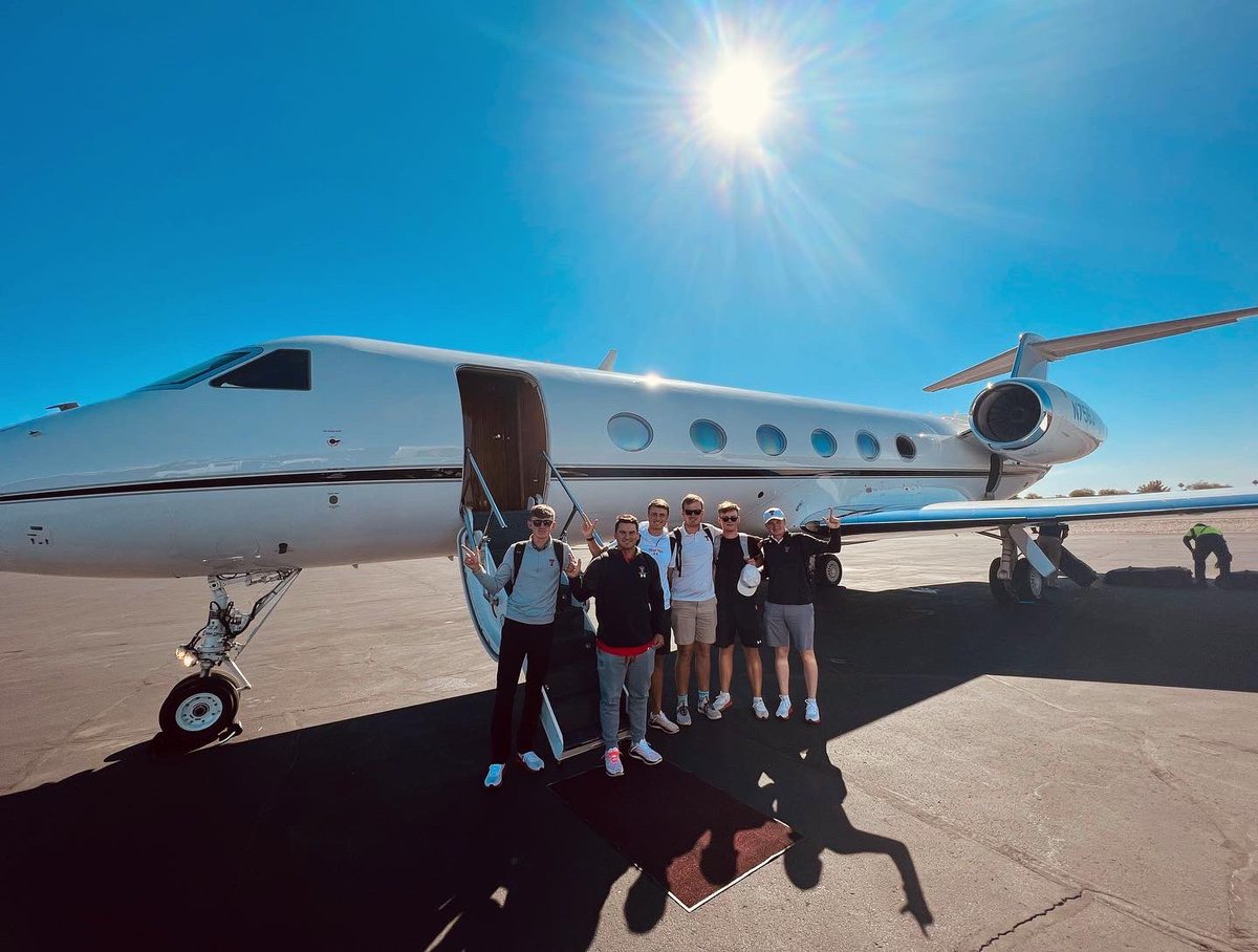 TexasTechMGolf's tweet photo. The Red Raiders have arrived! 🌵 

#WreckEm | #NCAAgolf https://t.co/AIQLs5p5ei