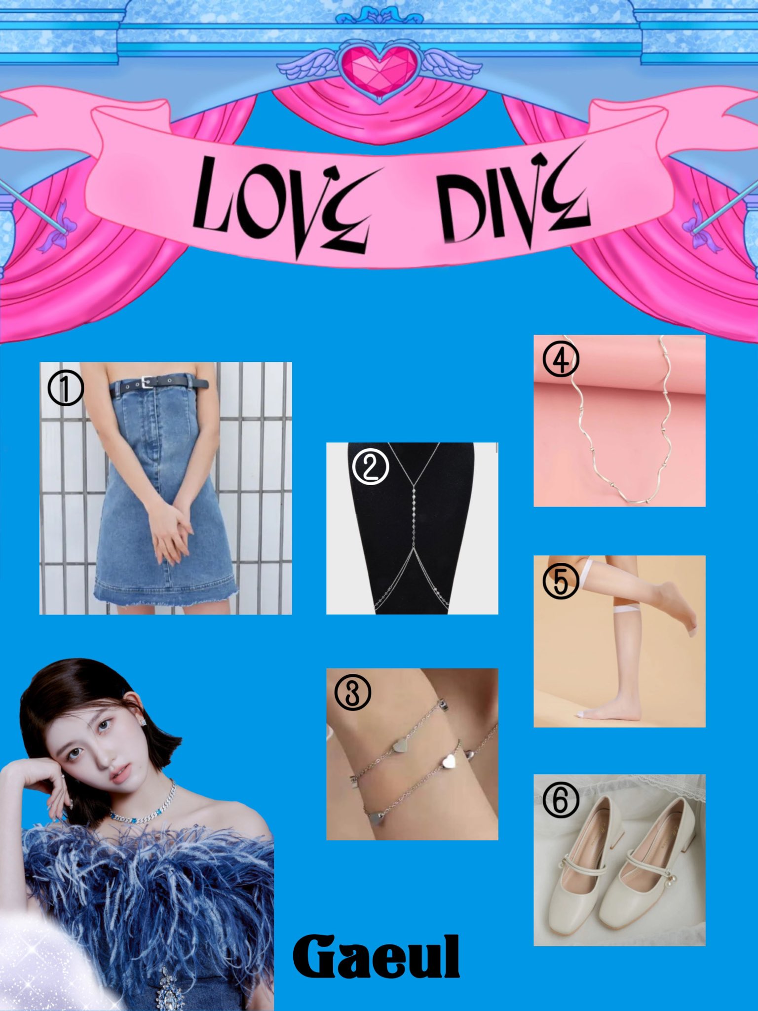公式　ガウル  love dive IVE ガウル&イソ、2ndシングル「LOVE DIVE」個人コンセプト