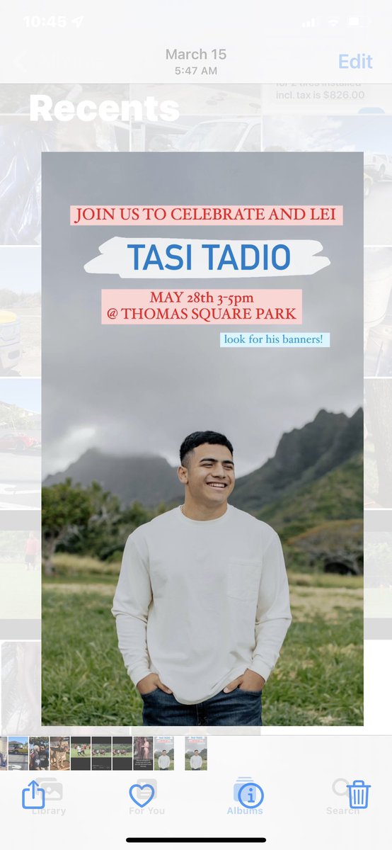 Come join us for the Lei giving right after the Ceremony at Thomas Square from 3-5 this Saturday…