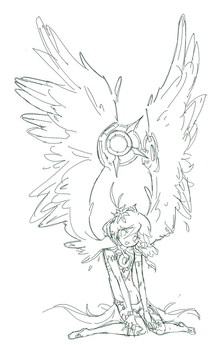 tsycola's tweet photo. venti sketch👍👍 https://t.co/wy0skivQUX