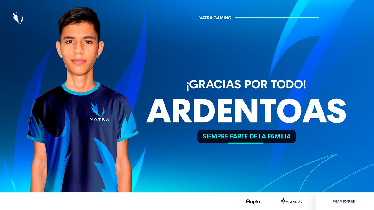 Hoy nos despedimos del gran <a href="/ardentoas191/">STMN Ardentoas</a>, agradecemos tu esfuerzo y dedicación con Vatra Gaming, confiamos en que llegarás a la cima de Clash Royale como el mejor talento mexicano y te felicitamos por aterrizar en tan buena organización 💙