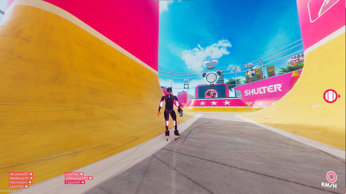 TaipanGX's tweet photo. Don't be mad that the servers are down. Train in the skate park until then :) #RollerChampions https://t.co/OQzfstiMtt