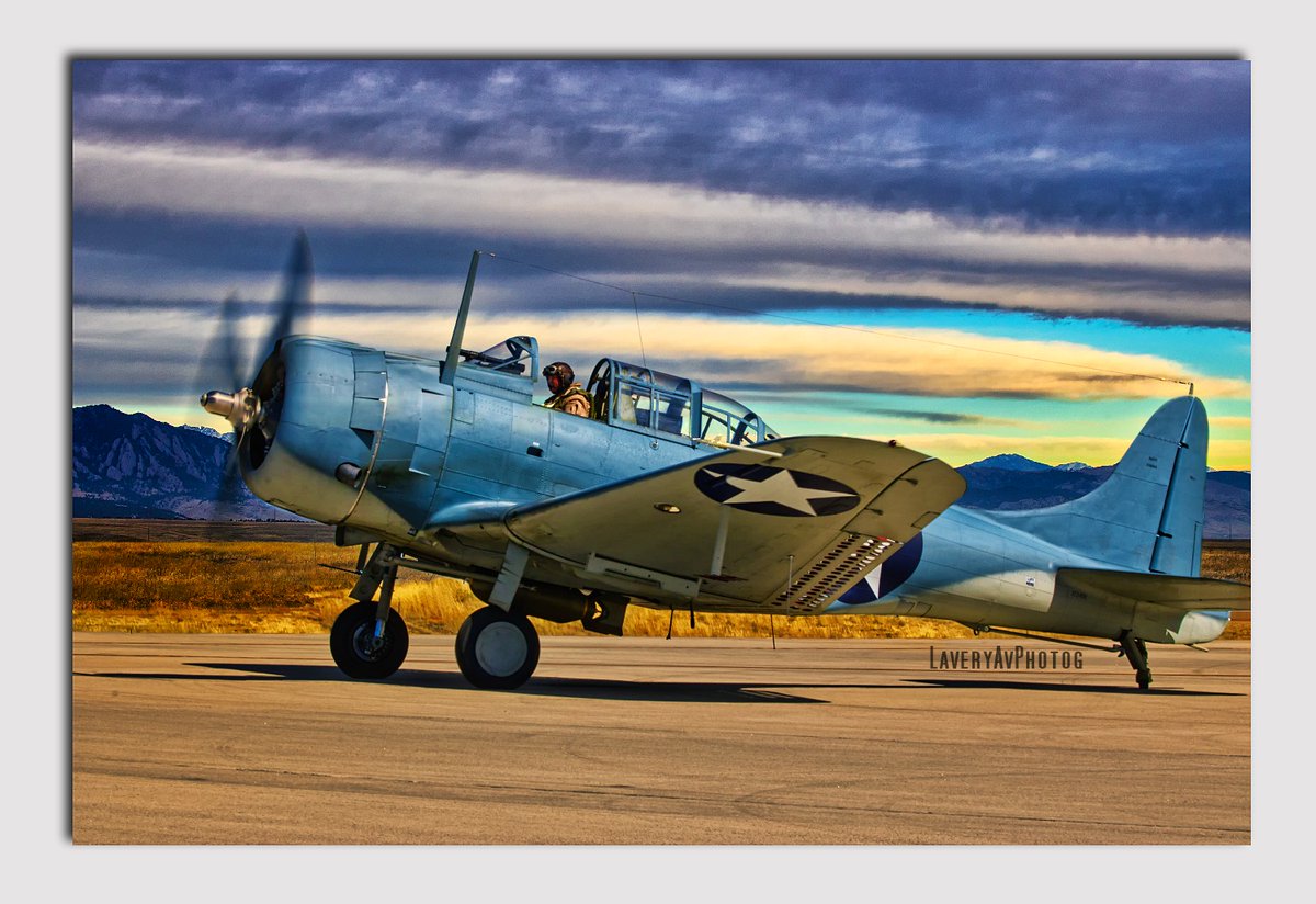 WWIIAviation's tweet photo. Douglas SBD Dauntless is one of 28 flying planes in the museum's collection. Check out the Dauntless -- and much more -- when you visit the museum!
#WWII #AvGeek #museum 
Photo credit: Bill Lavery https://t.co/HanAqYYGbG