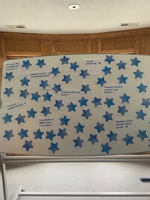 Celebrating 125 years at VON. Today at Sakura House- we are celebrating our amazing staff and volunteers for all their hard work and dedication. Our staff and volunteers are ALL shining stars! #VONWEEK2022 #VON125