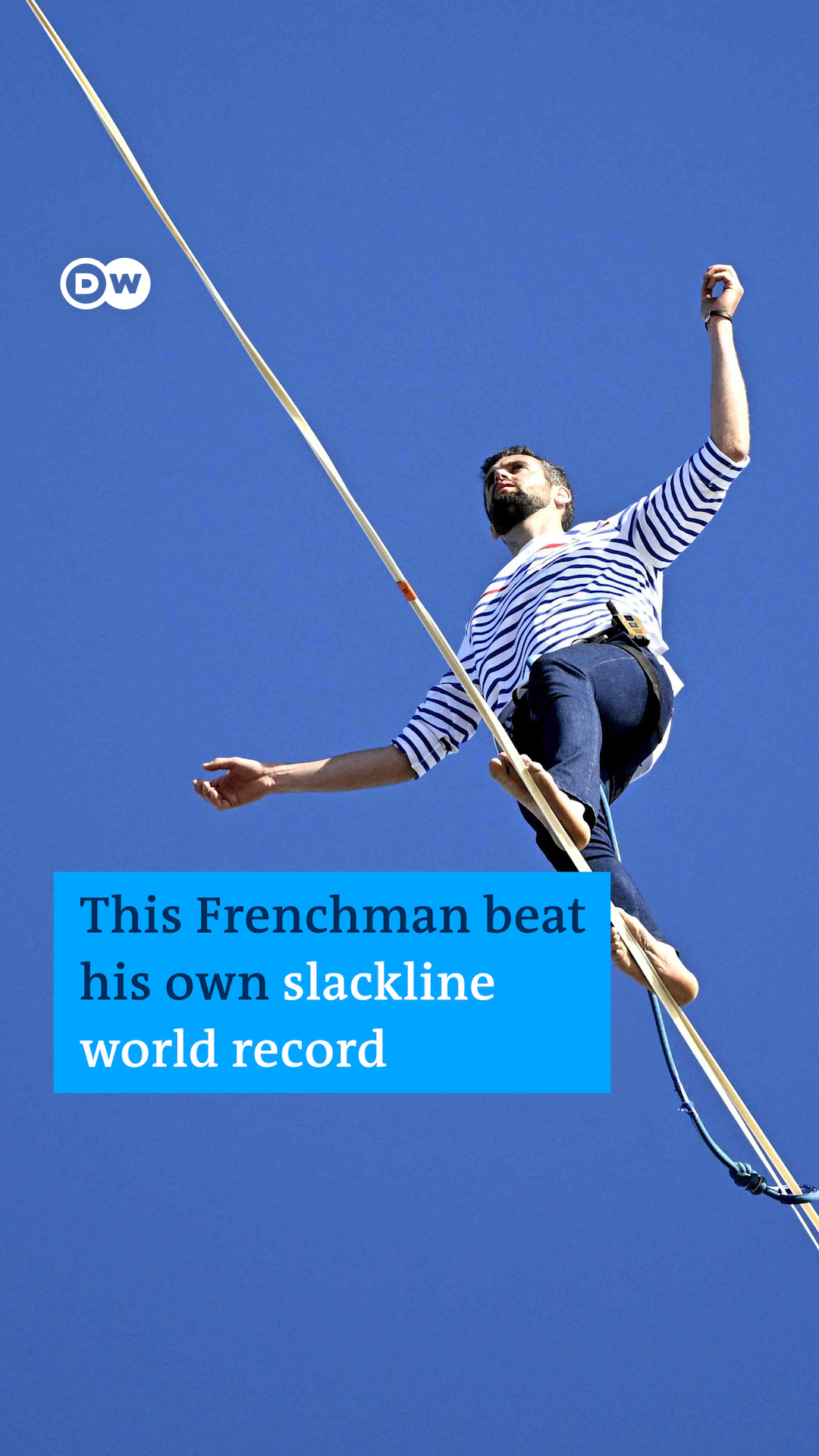 DW News on Twitter "Highliner Nathan Paulin has broken his own dizzying world record. https//t