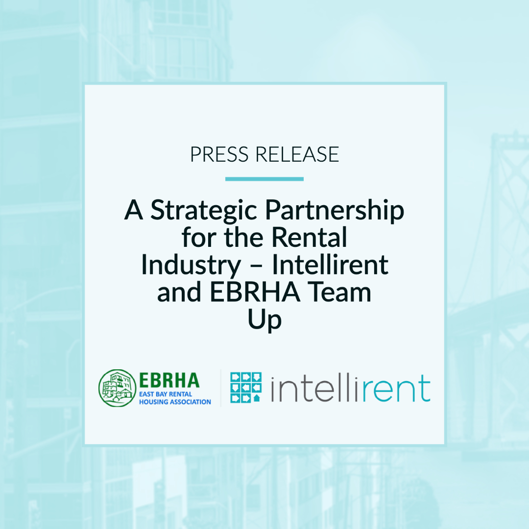 intellirent's tweet photo. IN THE NEWS: We're thrilled to officially announce our new partnership with @eastbayrha! Read the full press release here: https://t.co/30ZQTGuOlH https://t.co/bzDr6Y5TaT