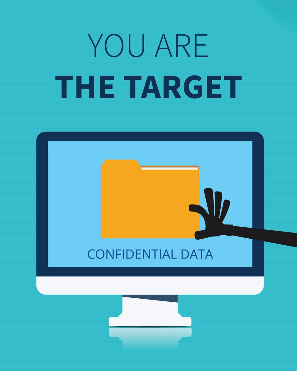 GDSConnect's tweet photo. Cybercriminals target CEOs, internal IT professionals, and admins. Why? Because they want all your credentials. Read our free eGuide for more free cybersecurity tips.

Read about here:  https://t.co/JxQobZJQEv https://t.co/sB9kCLUDOM