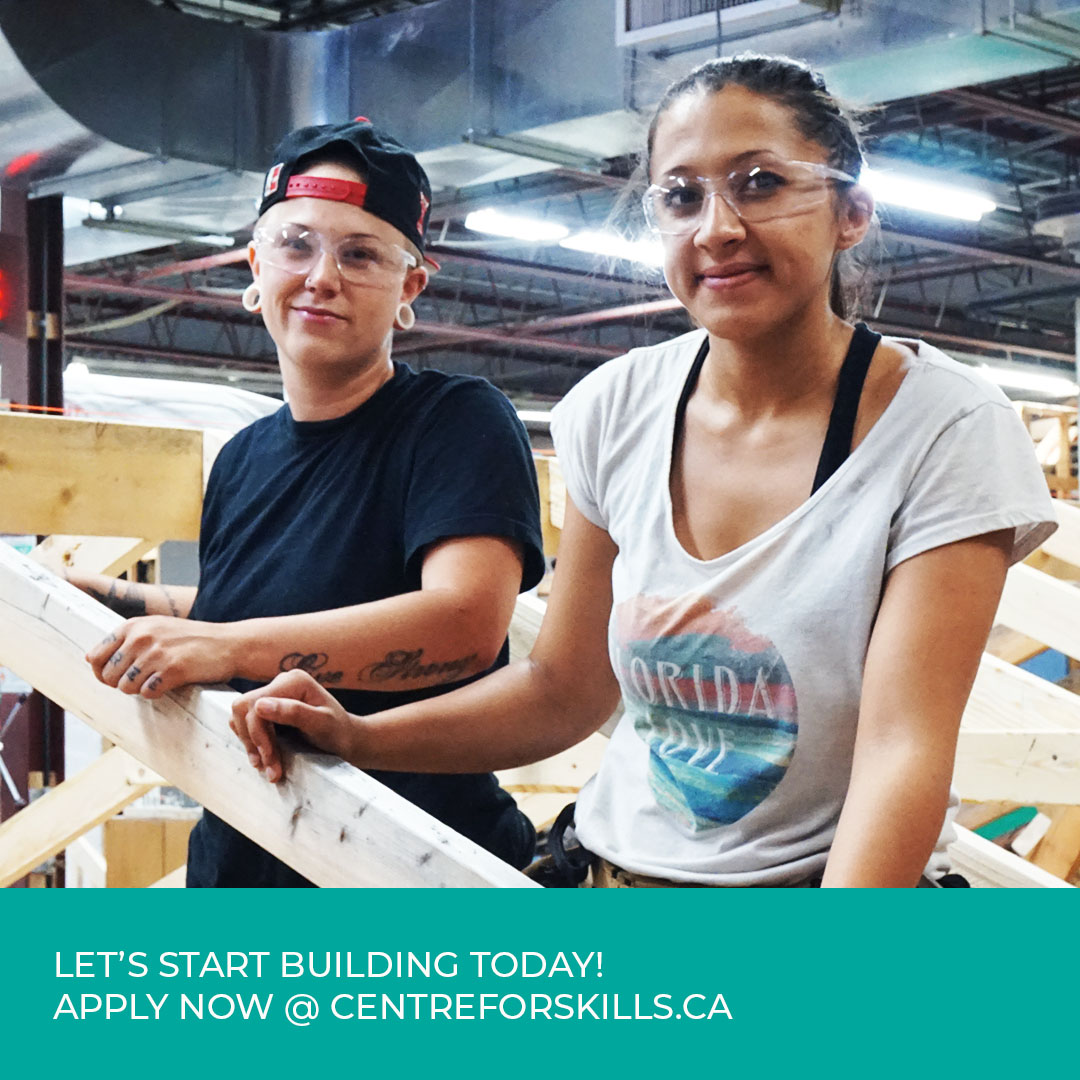 CentreConnect's tweet photo. WIST - Women in #SkilledTrades is a free #pre-apprenticeship program for women looking for a career in the #construction industry &amp; to develop skills in enhanced general #carpentry. 

Learn more : https://t.co/6hwjmDMkLG

Funded by @ESDC_GC #centreforskills #womenintrades #ONjobs https://t.co/HsnXeJzjRg
