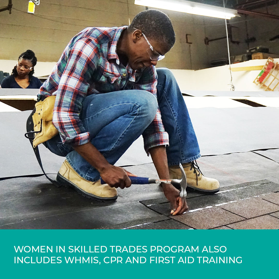 CentreConnect's tweet photo. WIST - Women in #SkilledTrades is a free #pre-apprenticeship program for women looking for a career in the #construction industry &amp; to develop skills in enhanced general #carpentry. 

Learn more : https://t.co/6hwjmDMkLG

Funded by @ESDC_GC #centreforskills #womenintrades #ONjobs https://t.co/HsnXeJzjRg