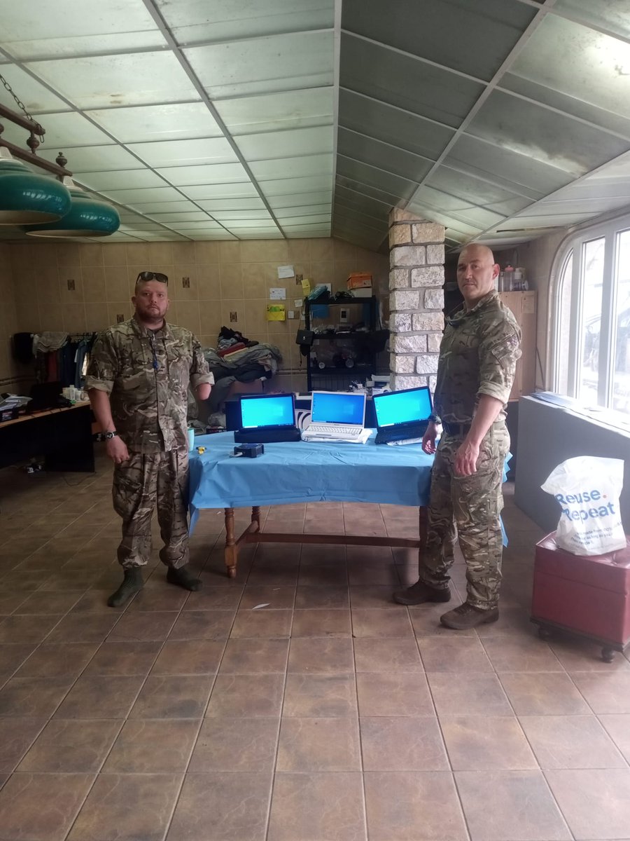 Our first machines transported by the amazing Gena have arrived in #Ukraine️ with Andy. He only had room to squeeze 3 in but the 15boxes of other stuff is on its way #makeadifference #ukrainelaptopappeal <a href="/BBCRadioLincs/">BBC Lincolnshire</a> <a href="/looknorthBBC/">BBC East Yorkshire</a> <a href="/itvcalendar/">ITV News Calendar</a> <a href="/community_lincs/">Community Lincs</a> <a href="/seandunderdale/">Sean Dunderdale</a>