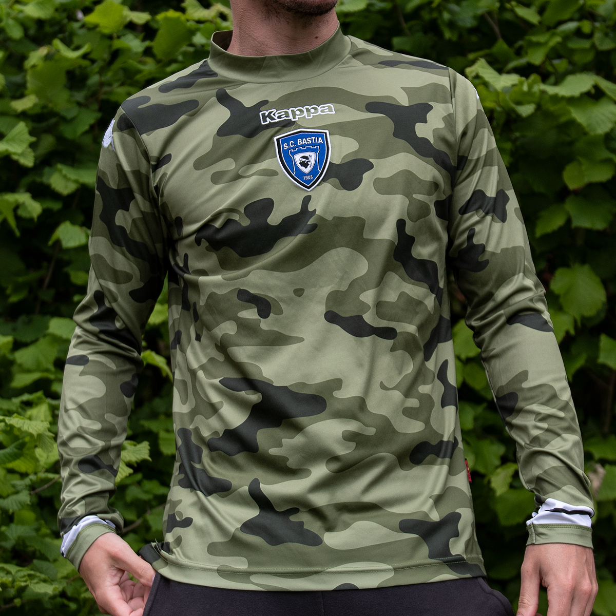 Classic Football Shirts Sc Bastia 13 Third By Kappa Camo Long Sleeved And Sponsorless Hitting The Site On June 1st T Co 6iwt4ctkvz Twitter