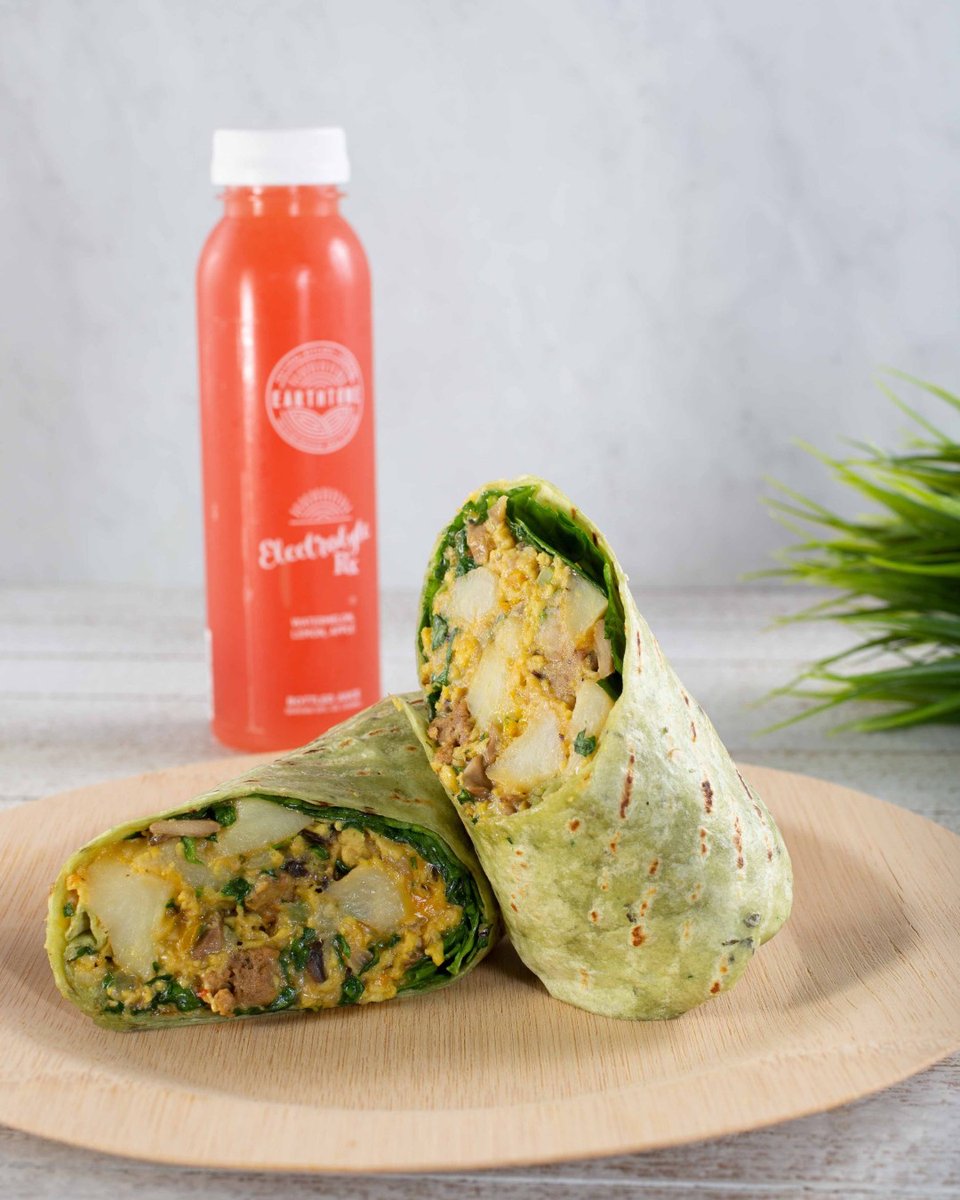 EarthToneJuice1's tweet photo. Start your morning off strong with a A Vegan Sausage Breakfast Burrito from Earthtone Natural Kitchen &amp; Market!

https://t.co/UUdyntARI0

#earthtonejuice #Earthtonefoods #greenjuice #healthyfood #vegan #plantbased https://t.co/Aq5TdxGkOj
