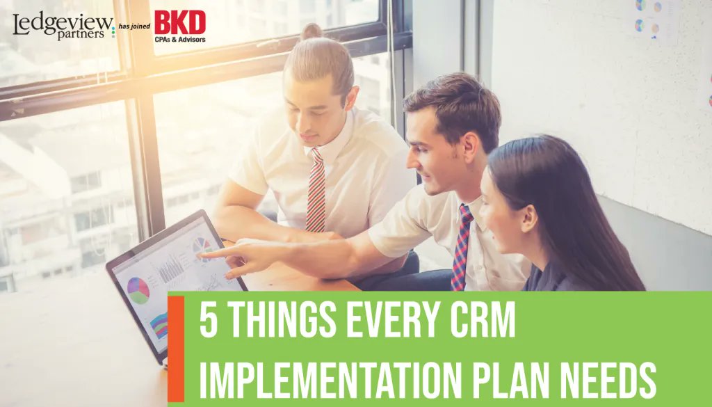 Setting up a well-defined plan for your CRM is important to gain user adoption from the start. Here are 5 things every CRM Implementation Plan needs to be successful.
#crmimplementation #crmsuccess #crmsolution #crm
ledgeviewpartners.com/blog/5-things-…