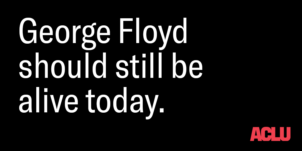 George Floyd was murdered by police two years ago today.

Justice for George Floyd would be him at home with his family.

Justice for George Floyd would be a system that does not wage acts of deadly violence against Black and Brown communities.

George Floyd deserved justice.
