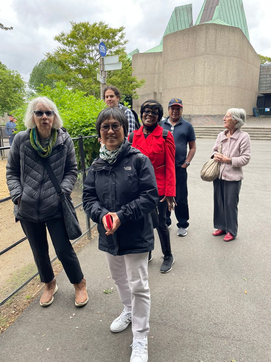 CCA_Camden's tweet photo. Our Ageactivity 65+ members have been monkeying around @zsllondonzoo today 🐒
All the members enjoyed seeing the animals and their enclosures, and love being able to experience trips and London sites again 😊
#Ageactivity #Over65s #Camden https://t.co/q2z942SFCf