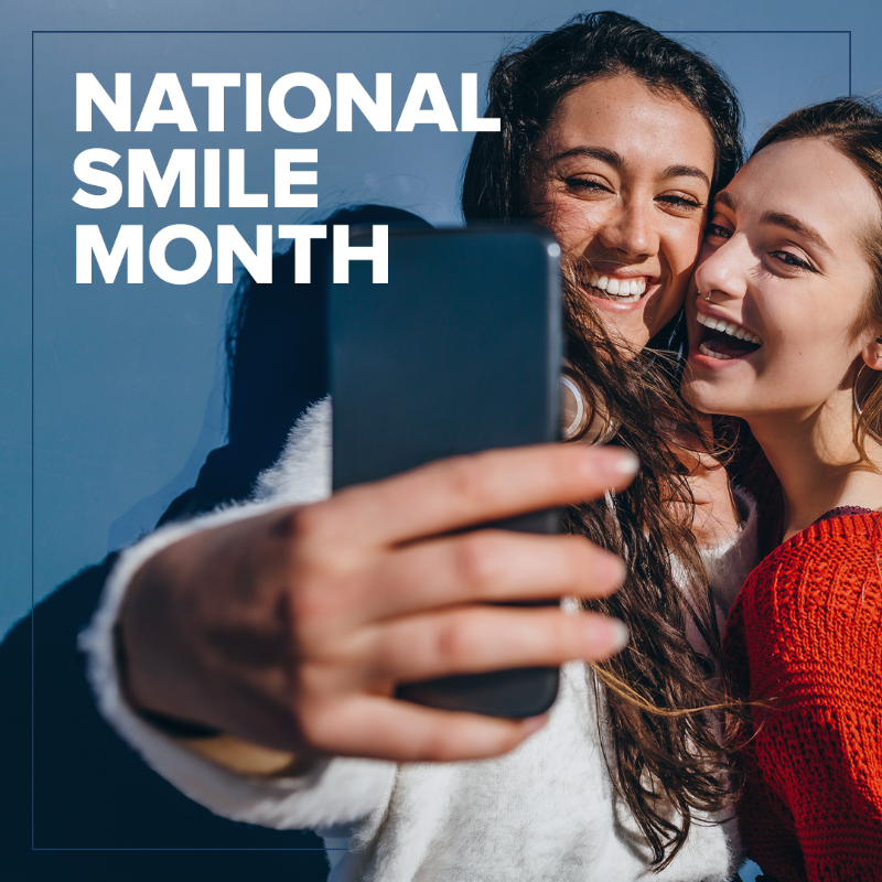 PattersonDental's tweet photo. New on #OffTheCusp: Five ways to get involved with National #SmileMonth and connect with members of your local community.