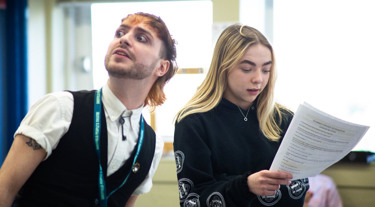 crucibletheatre's tweet image. Want more rehearsal shots of experimental theatre? You got 'em!

Maybe I Will combines theatre and gaming to create a brand new production where the audience makes the decisions.

Book now to see our fantastic Young Company in action on Sat 28 May: bit.ly/MaybeIWill