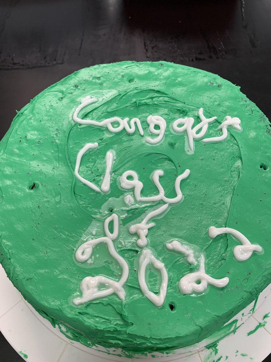 CulinarySHHS's tweet photo. Graduation Cake 2022 and Sushi. https://t.co/tThkIH3K2w