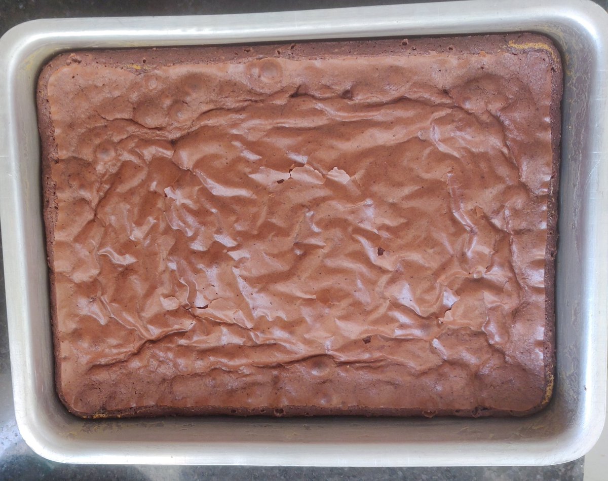 ByPuja's tweet photo. Finally the board exams are over so here's the treat my son was looking forward to
Fudgey Triple Chocolate Brownies, the pics speak for themselves
Enjoy!!
#handcrafted #fudge #brownies https://t.co/U5kKgBSsqB