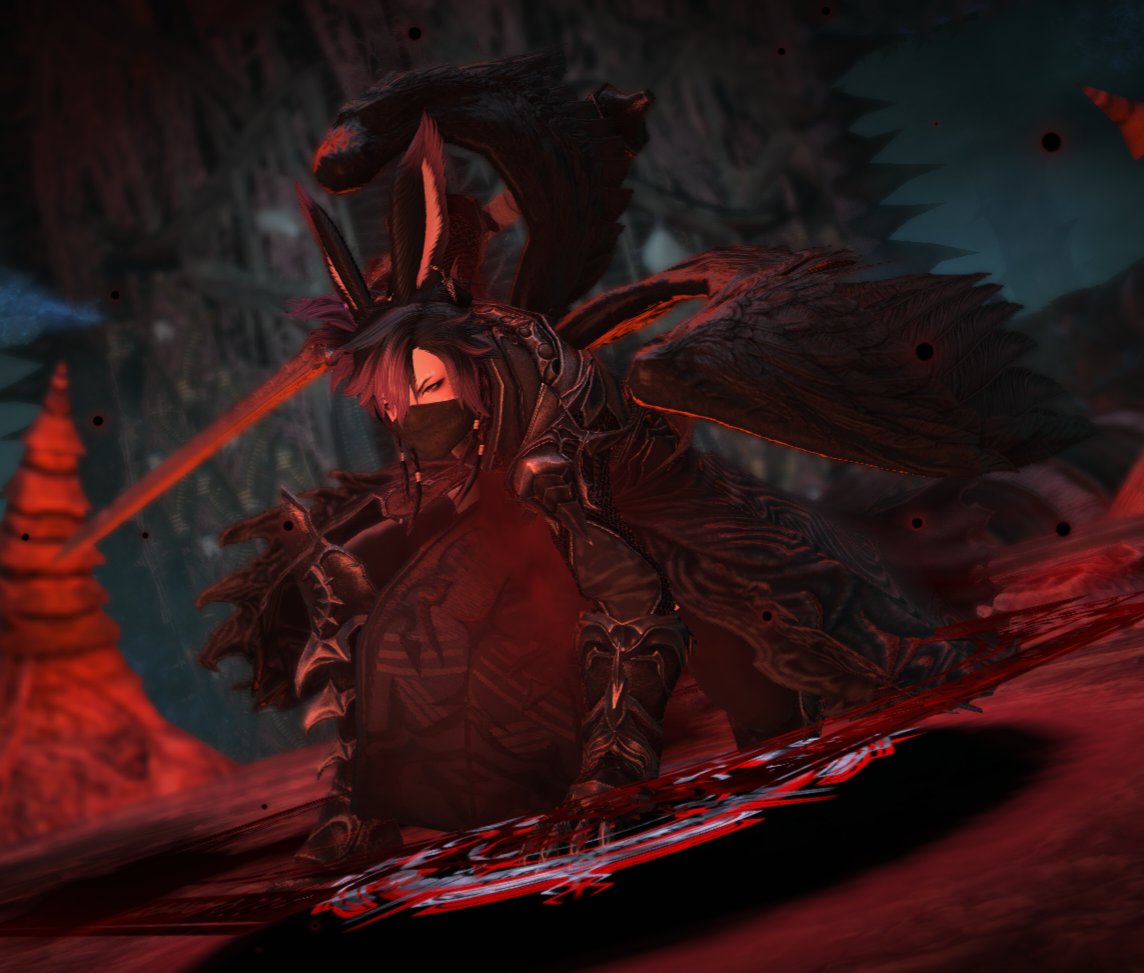 Just_Java_Kitty's tweet photo. Forsaken. 

#FFXIV #FINALFANTASYXIV #GPOSERS #viera #voidlord https://t.co/SfO7MqA7Ec