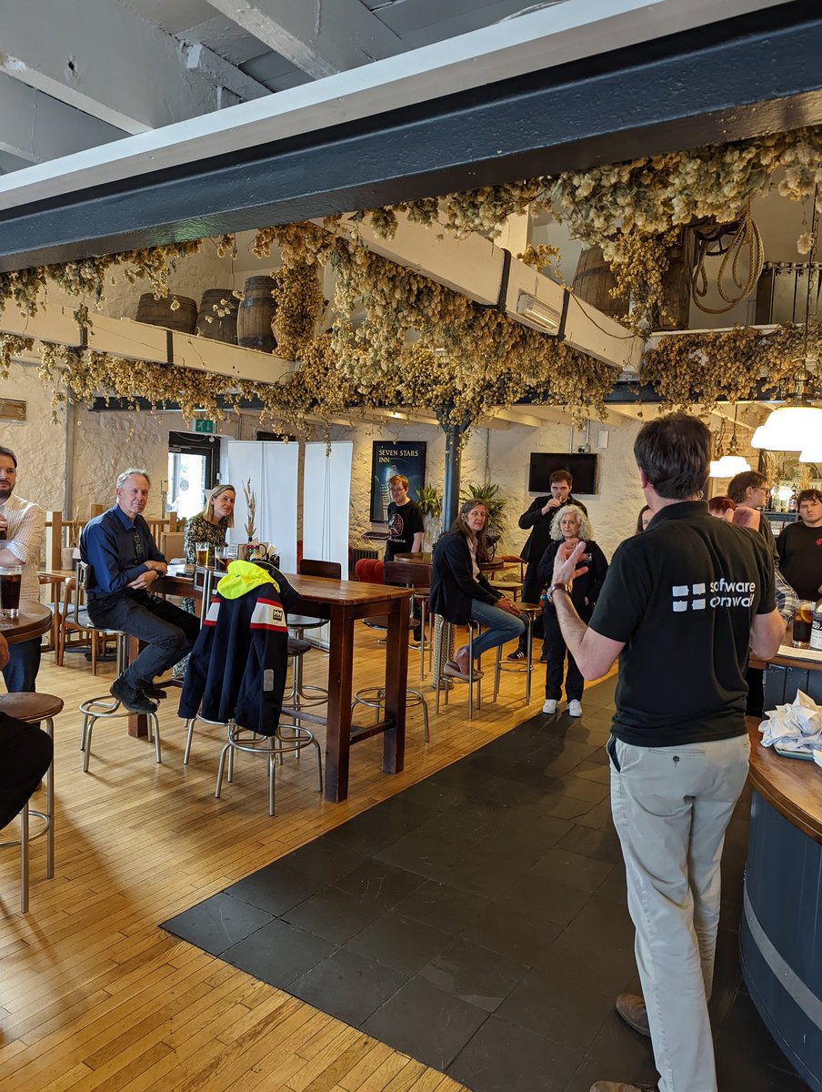 Starting our first #TechJamLATE at <a href="/StAustellBrew/">St Austell Brewery</a>