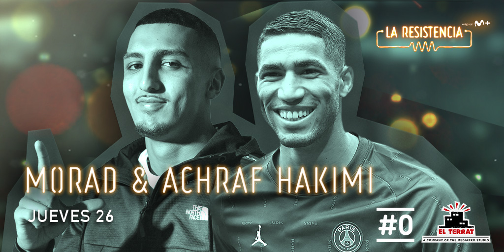 LaResistencia's tweet photo. De locos lo del programa de hoy.

🇲🇦  @AchrafHakimi @el_moraddd https://t.co/Mn7zUN9U3f