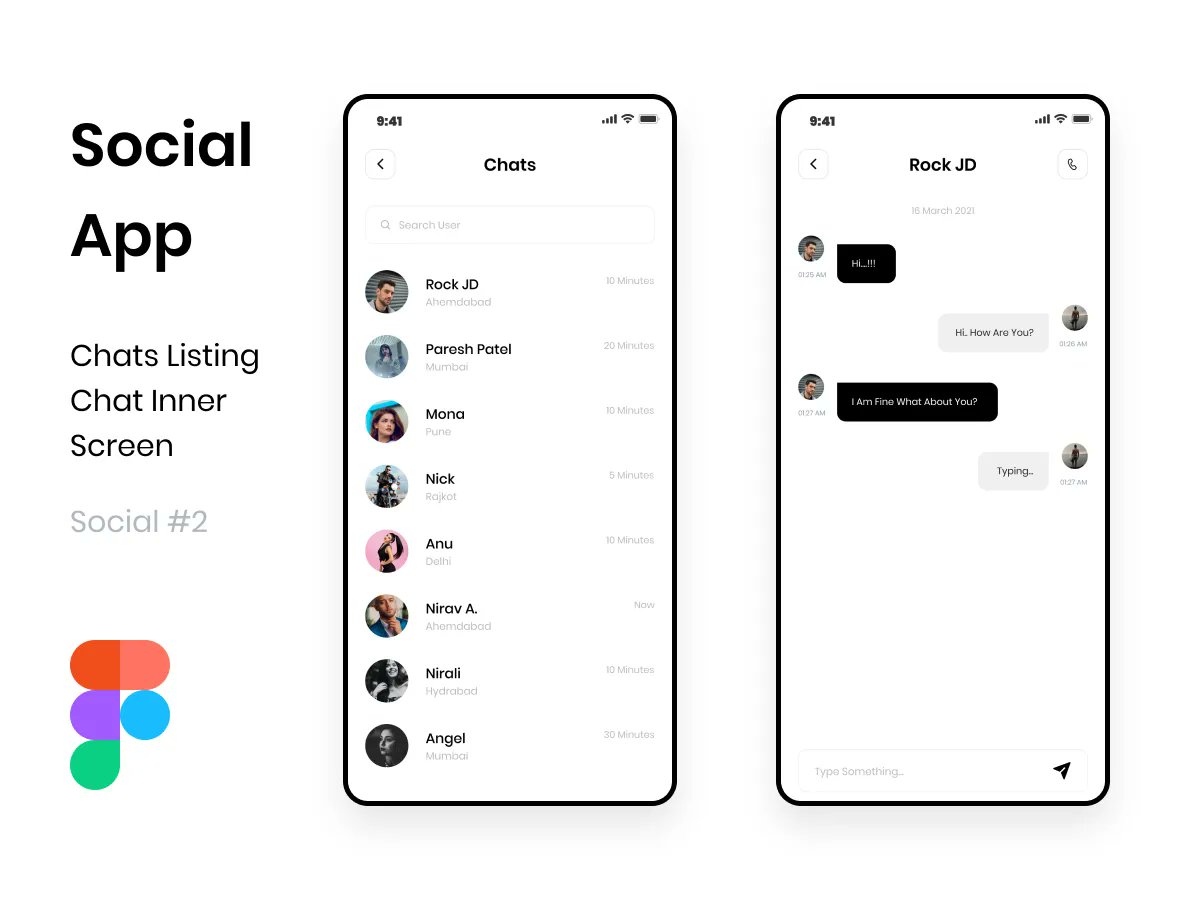 UpLabs's tweet image. Download Social App UI #2made by JD Designer at: 

👉 uplabs.com/posts/social-a…