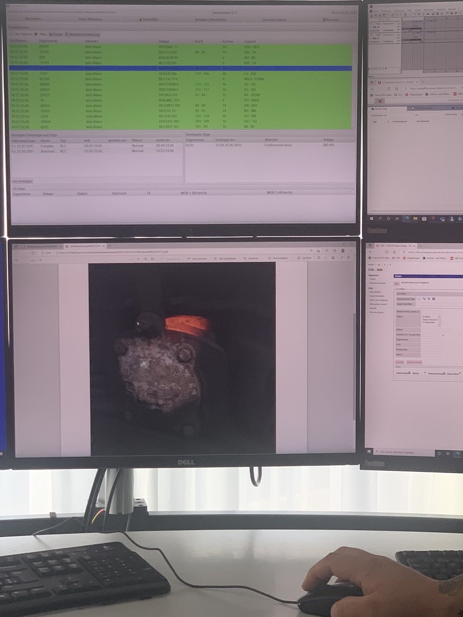 Geschäftsleitungssitzung vor Ort - Sicherheit, höhere Verfügbarkeit und Prävention vor möglichen Störungen (Wayside Intelligence) – Messanlagen und sehr professionelles Team der SBB Zugkontrolleinrichtung (ZKE) in Luzern.#sbbcffffs