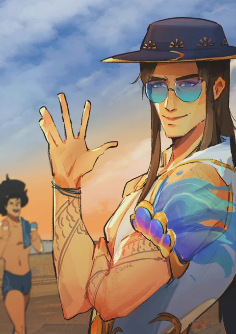 明天见🌆
 #yasuo #yone 