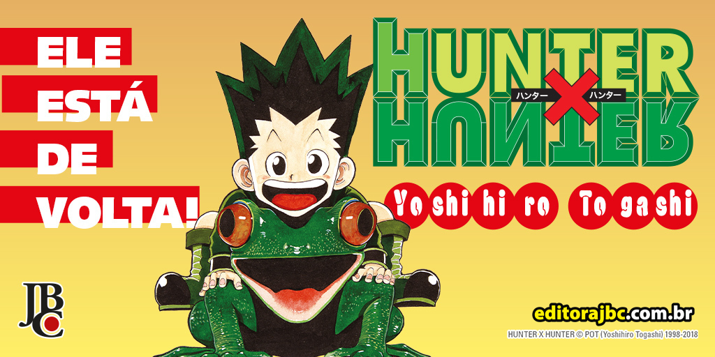 Hunter x Hunter: Mangá retorna em novembro de 2022 com seu novo volume