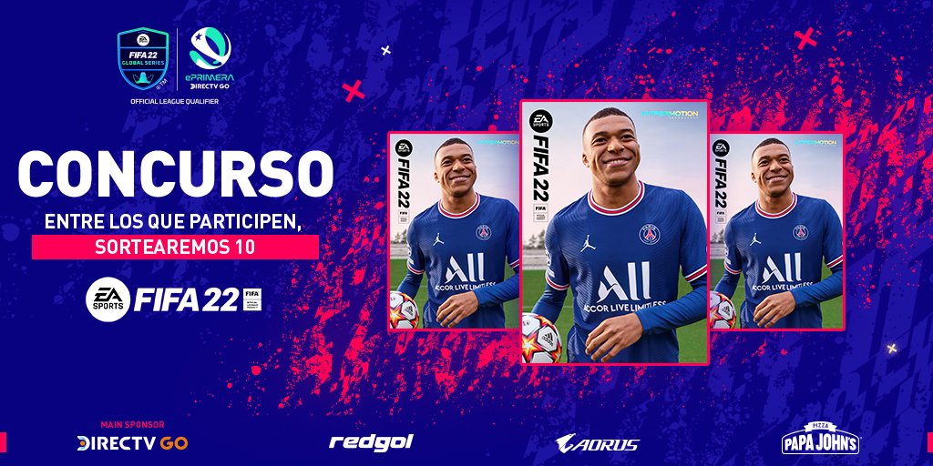 ¡Más concursos para ti!

¿Qué mejor que jugar Fifa junto a la mejor pizza?
Si quieres participar, anda a este link y sigue las instrucciones.
👀instagram.com/p/Cd_S4YUr89R/

#ePrimeraDirectvGO #eSports #Fifa22 #Easports #EA #gamer #videojuegos #concurso #concursochile  #concursos