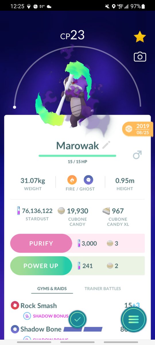 Remaster do Marowak e do Shiny Marowak - Jogo - Fórum otPokémon