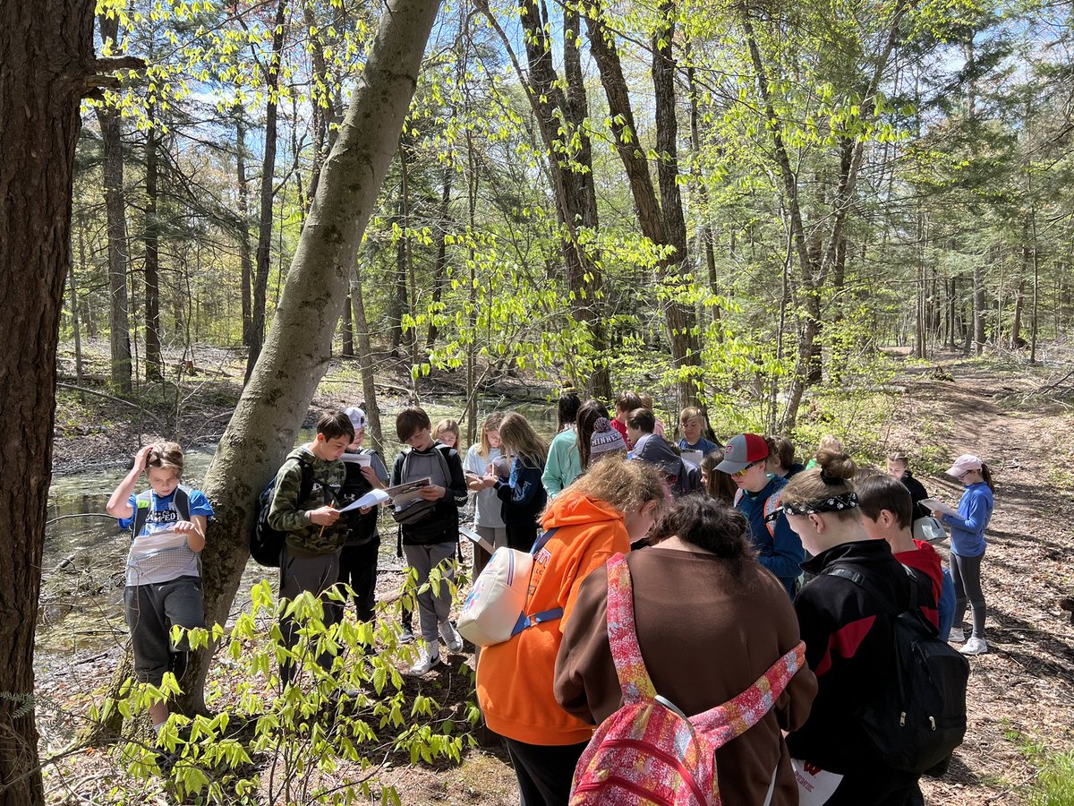 Dlanderspulaski's tweet photo. A spectacular day of learning and exploration for @PCSD_PCMS students at @WDNR point beach s.f. on the shores of the greatest freshwater system #GreatLakes #LakeMichigan . Thank you @UWiscSeaGrant @CGLLiteracy for support in making this experience possible #raiderstrong https://t.co/IAysNWsAPk