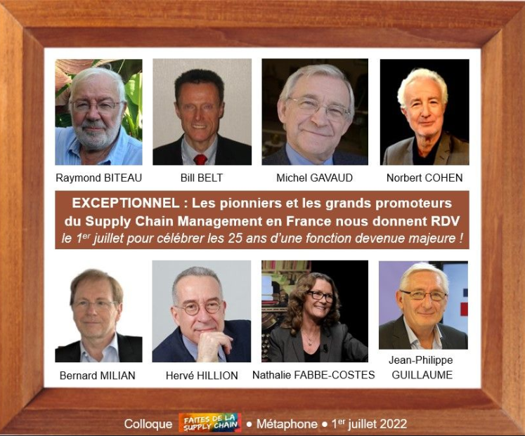 Pour rencontrer les fondateurs du SCM en France &amp; assister à une journée riche et conviviale, SUPPLY CHAIN+ et Pôle Euralogistic vous invitent le 1er juillet au Métaphone (sud de Lille).
Pour découvrir leur portrait: lnkd.in/ewrxsy6i
S’inscrire: lnkd.in/eSpJxzsC