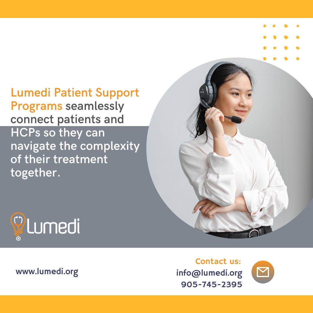 LumediResearch's tweet photo. With today’s treatments, patients often need help! #LumediResearch #PatientSupport #PatientSupportProgram https://t.co/vBLubvMSbt
