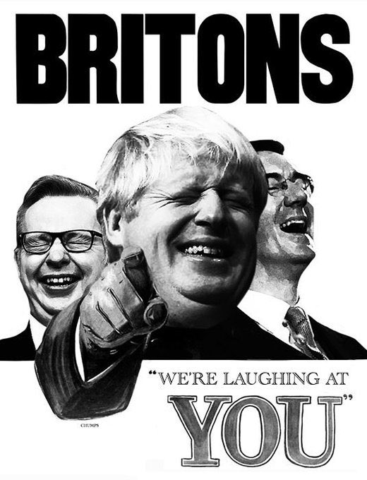 12 years of laughing.
#EnoughIsEnough #BorisJohnsonOut #SueGray #suegreyreport #ToryCostOfLivingCrisis #energy #EnergyPriceCap #ToryLies #TorySleaze #VoteYouOut #GeneralElectionNow #JohnsonOutNow
