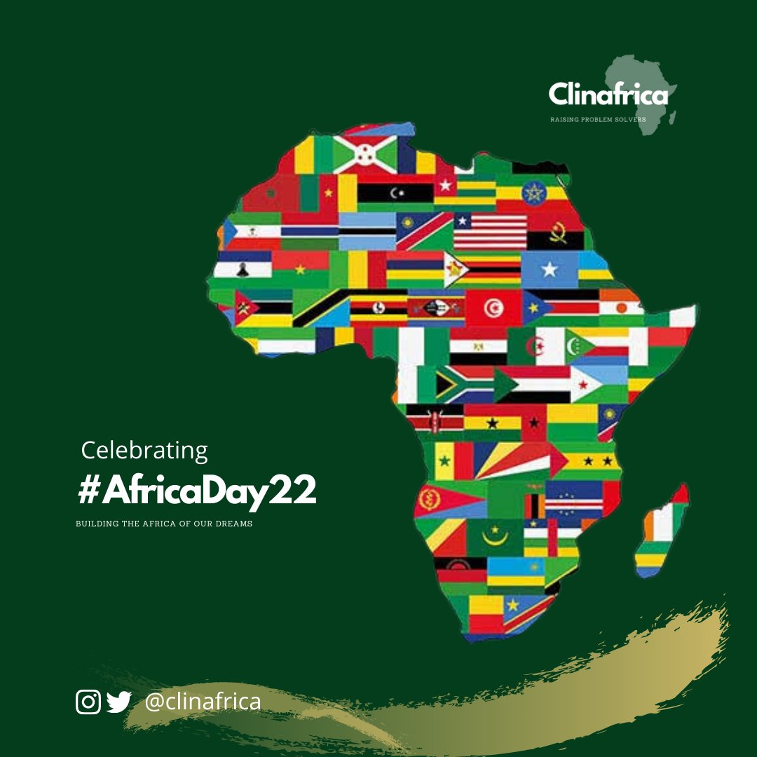 As Africans, we all must learn to contribute to the growth and development of Africa, if not for anything, we should because Africa is our only Home.

#africaday 
#clinafrica