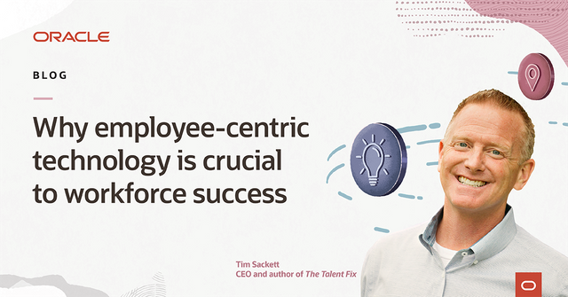 camcmanus's tweet photo. Learn why employee-centric technology is crucial to #workforce success. Via @OracleCloudHCM. https://t.co/4CwEpvDfcS https://t.co/390tU2FPss