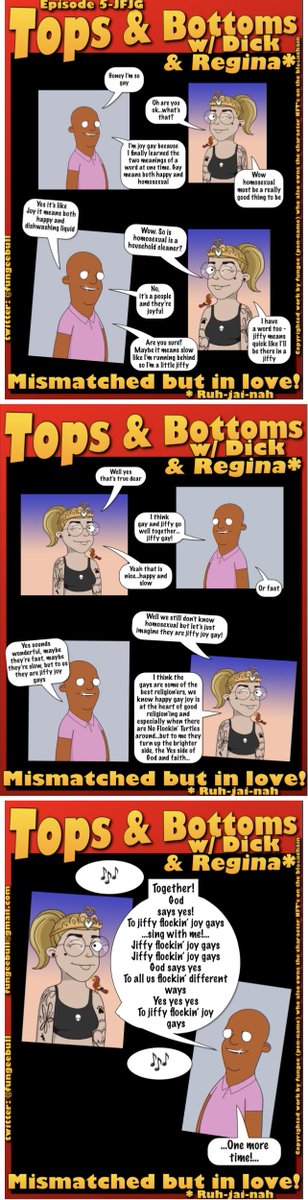 Come sing with Dick &amp; Regina in todays episode
#NFTs <a href="/CryptoDadsNFT/">CryptoDads ♨️</a> #comics