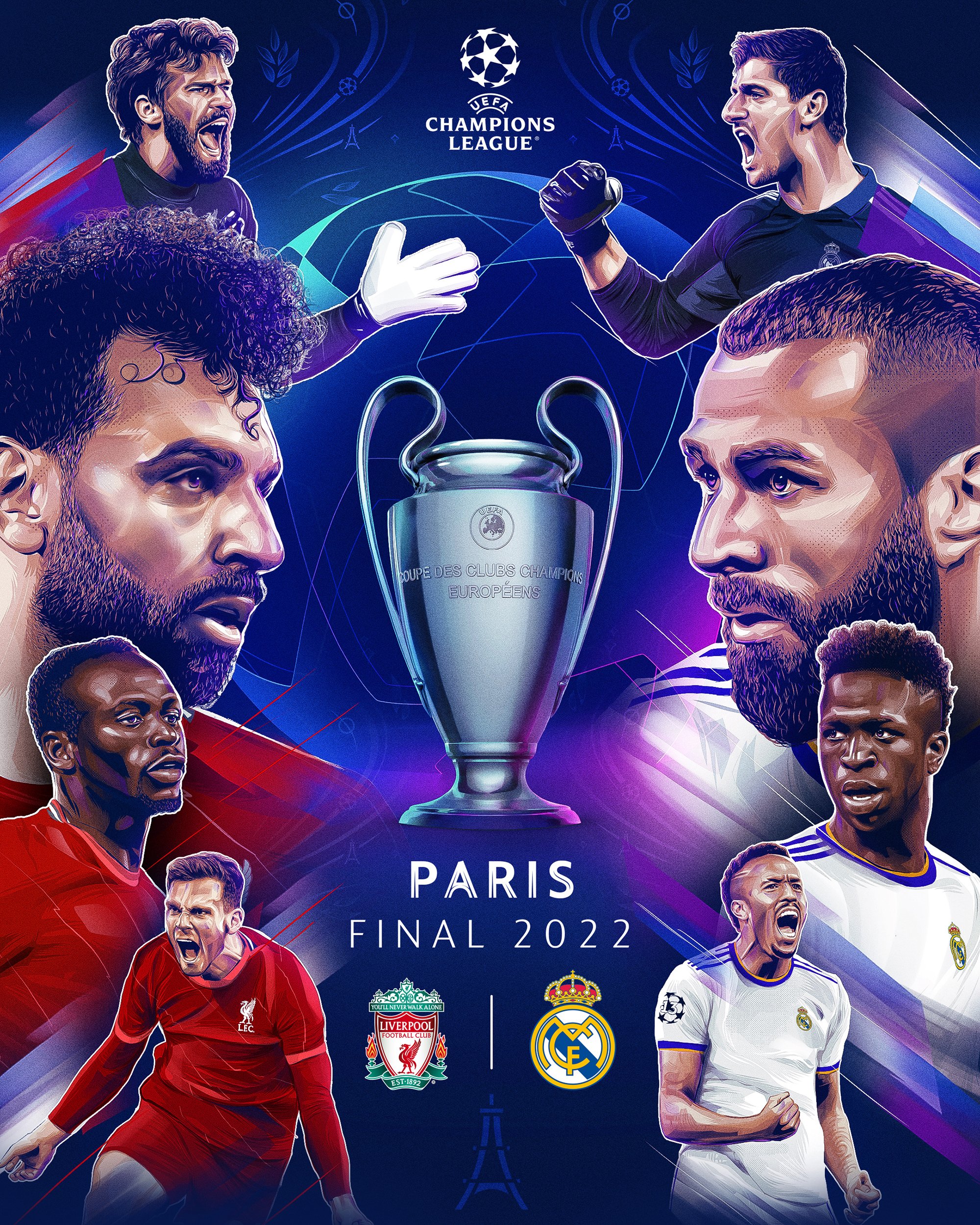 UEFA Champions League on X: The best of the best on the ultimate stage. 🙌  🔴🏆⚪️ @LFC, @realmadrid