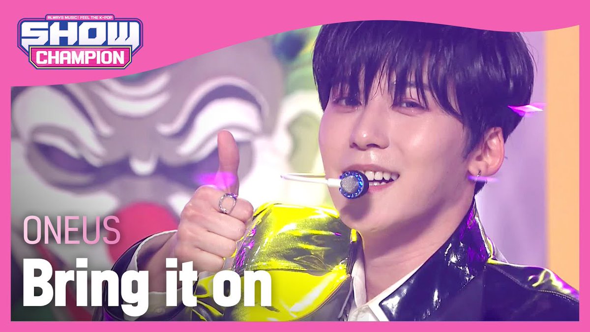 [ #ONEUS ]

220525 Show! Champion 

💥 Bring It On 💥 stage completado✔️

💛 youtu.be/mKDABmBzeOo

#원어스 #투문 #덤벼 #Bring_it_on
