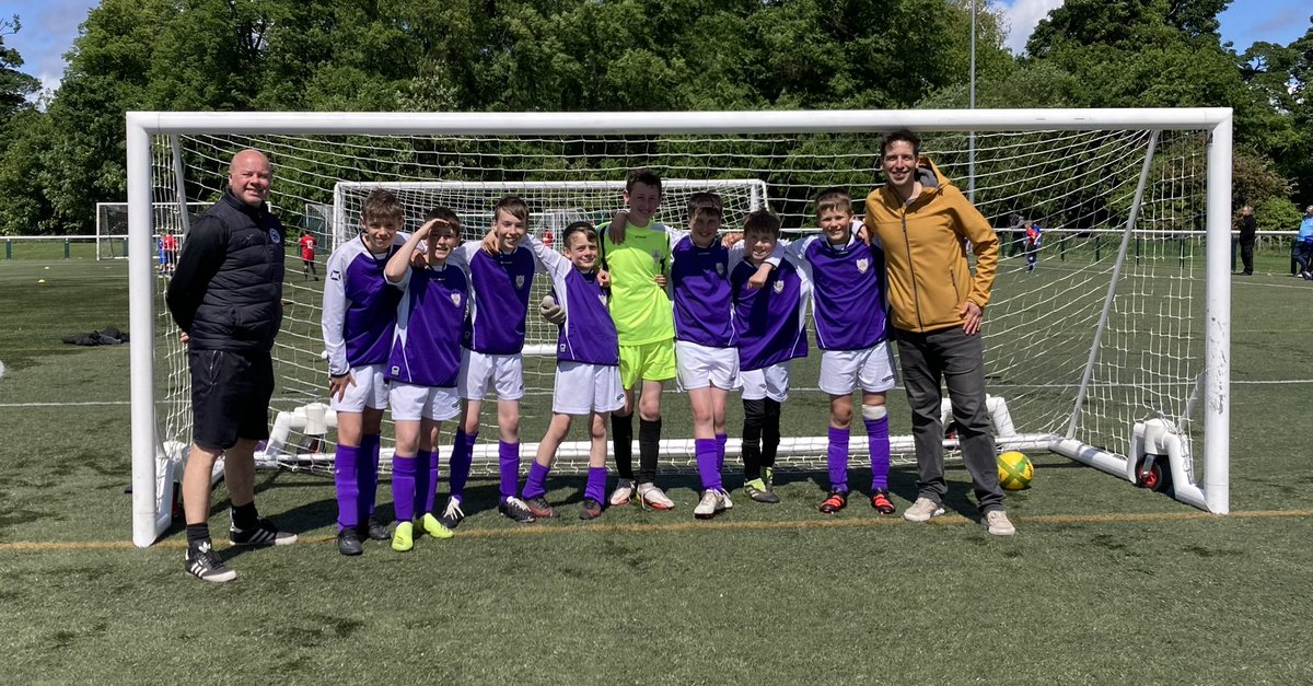Well done to our P7 boys who played at John Home Robertson tournament today at Pinkie #proud thanks to Mark &amp; Ricardo for supporting them