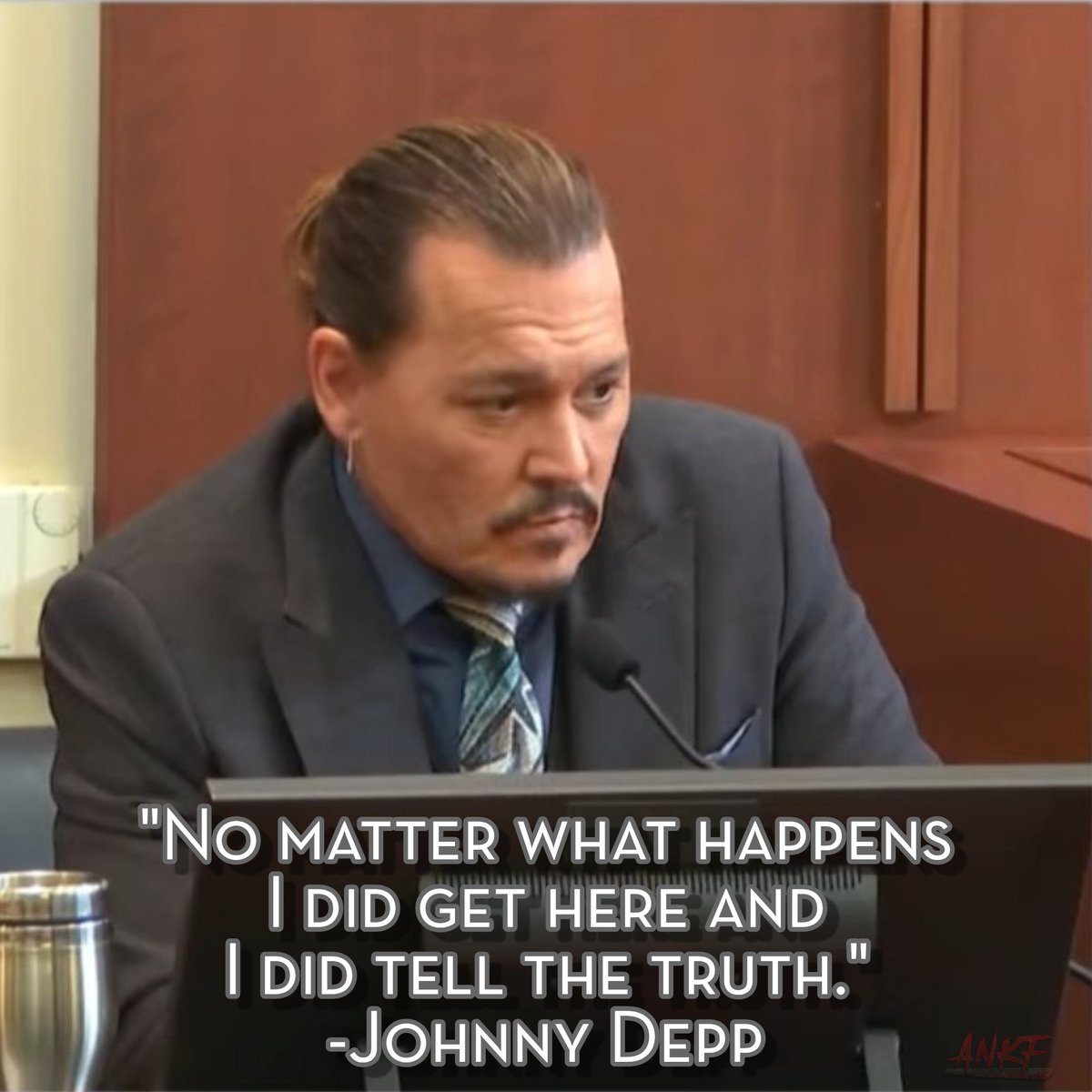 Respect. 
#JusticeForJohnnyDepp