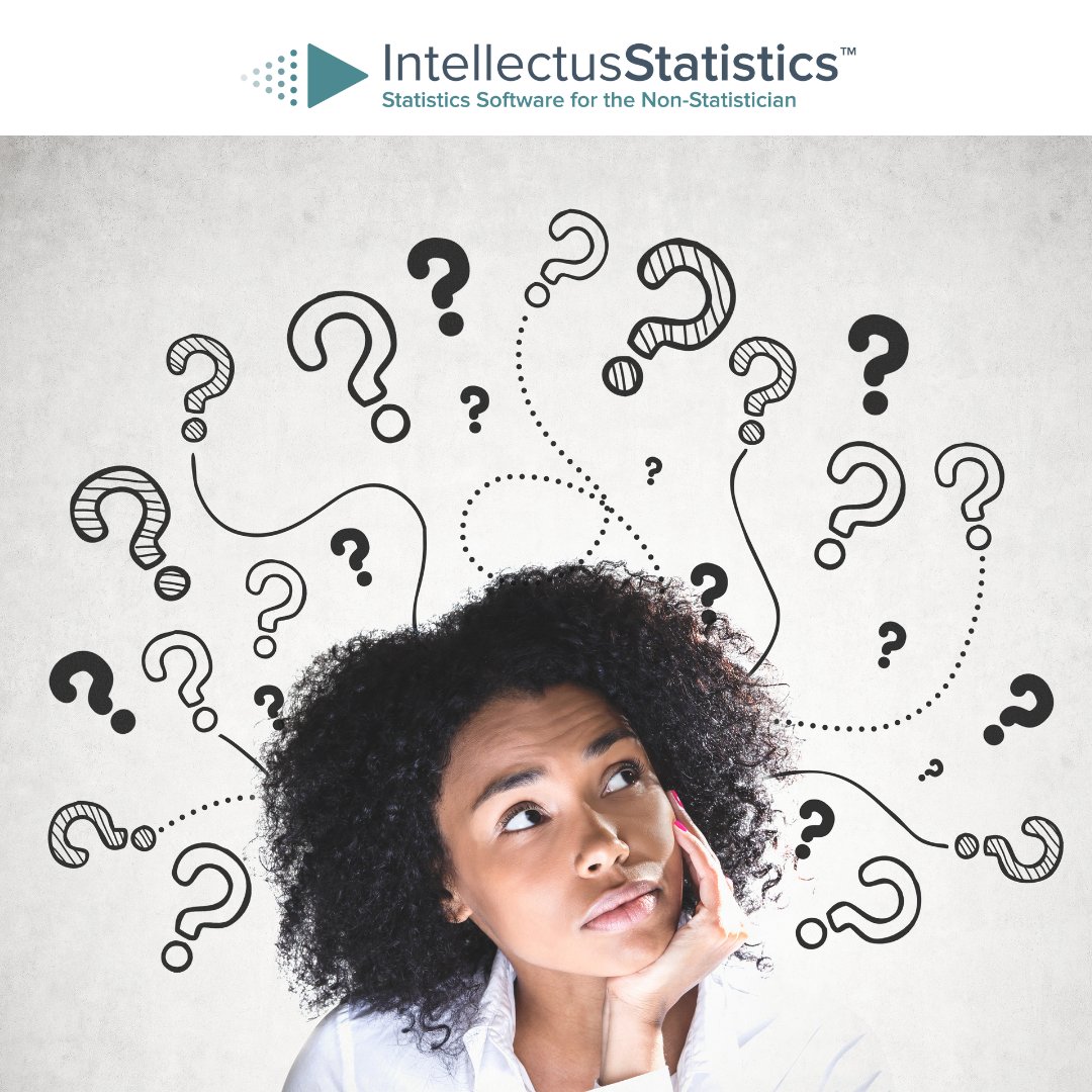 intellectustats's tweet image. What do you find most challenging when it comes to data analysis? Let us know in the comments! We are here to help. #StatisticalAnalysis #Research #IntellectusStatistics