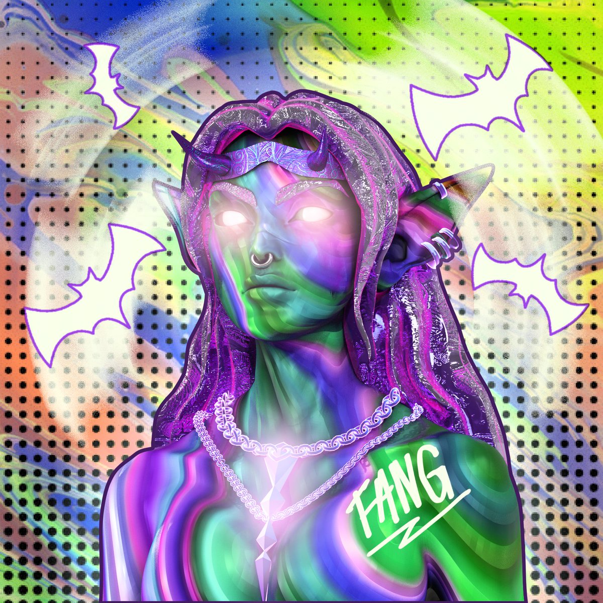mash_ow's tweet photo. SOOOW! With @_TrueVoodoo we finally set up a date for mint Elves! 
 ✨ June 10✨
I hope you gonna have a time to take a part and have FUN with @PotluckProtocol !
And for today's post i decided to make something colourful, sooooo 4 pieces of 1/1s ⚡️
$FTM $FANG 
#NFT #PotluckLabs https://t.co/pgB27zxUwO